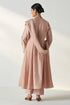 Palak Blush Pink Anarkali Pant Set